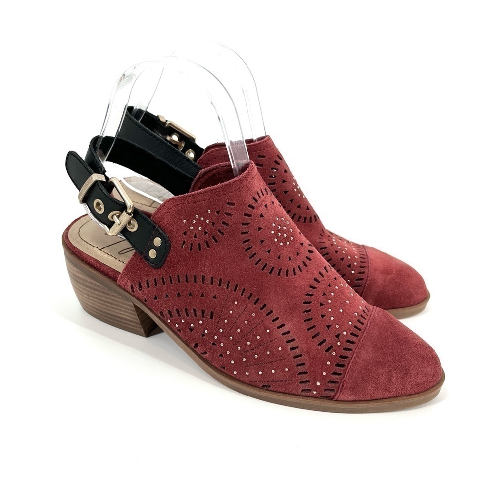 Anthropologie Latigo Muren Suede Mule booties - Picture 1 of 11